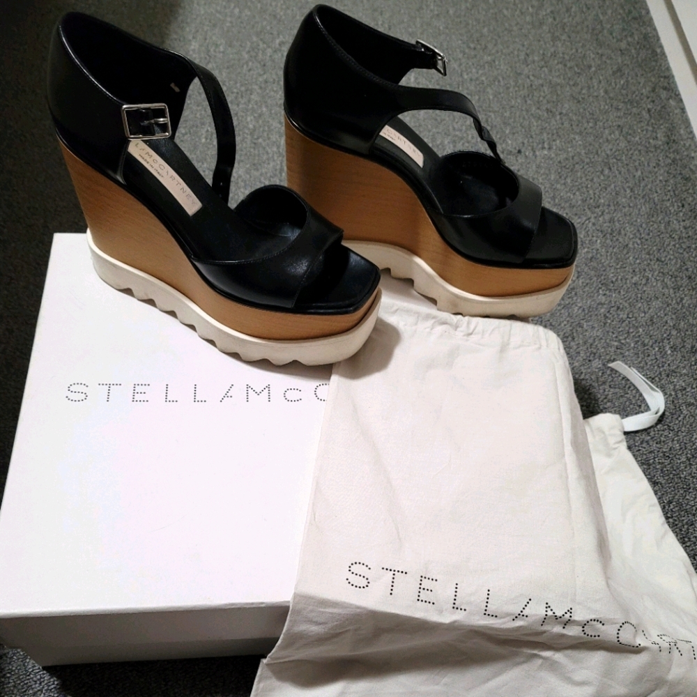 🌟Host Pick🌟Stella McCartney open toe platform size 35